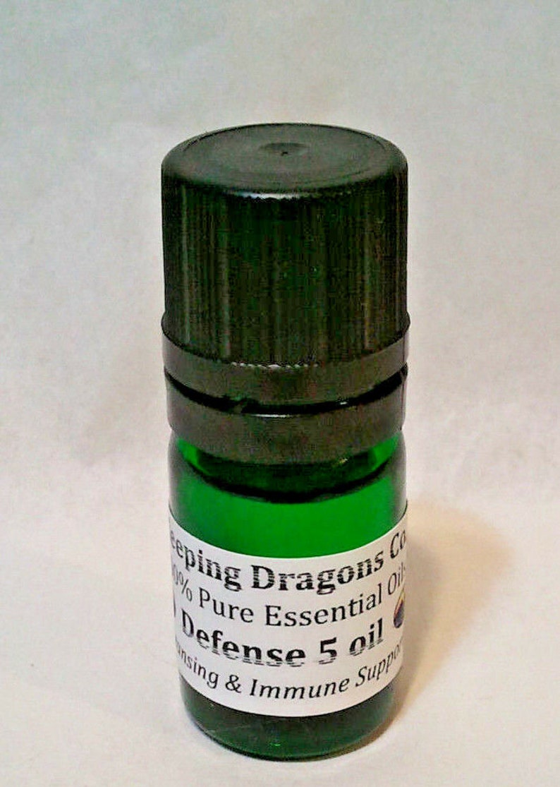 Defense 5 Pure Essential Oil Blend, 100% Essential Oils, compare to Thieves Oil, Immune Boosting Blend image 3