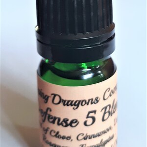 Defense 5 Pure Essential Oil Blend, 100% Essential Oils, compare to Thieves Oil, Immune Boosting Blend image 2