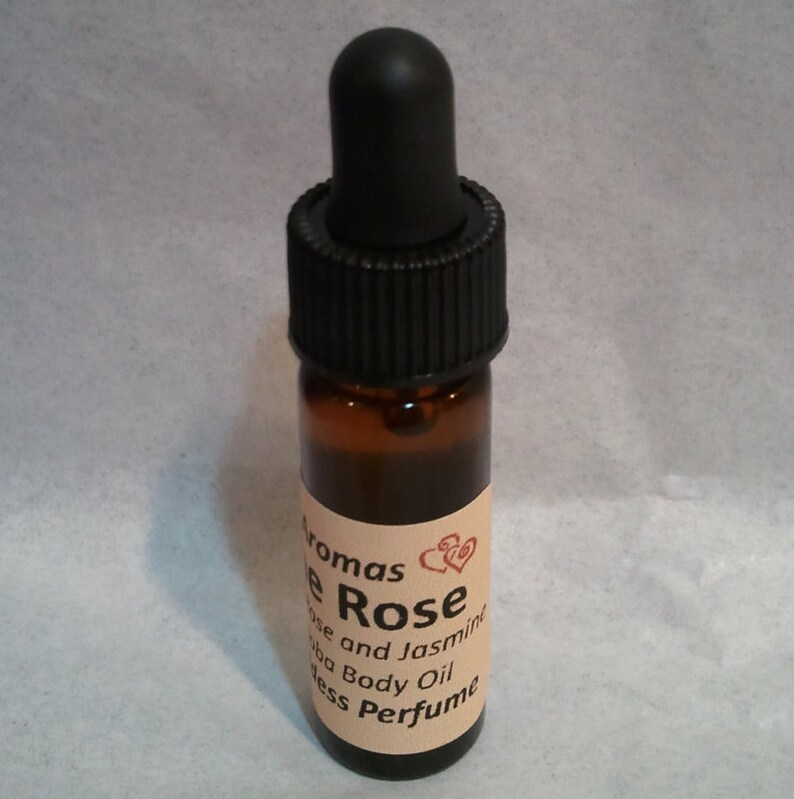 deLux Aromas, Jasmine Rose Aromatherapy Perfume Oil, Goddess Quality Natural Perfume, Phthalate Free image 2