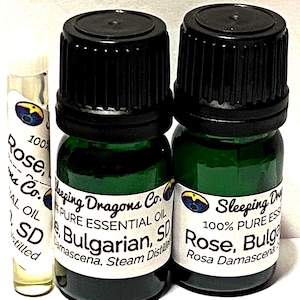 High Vibration Rose Oil - Etsy