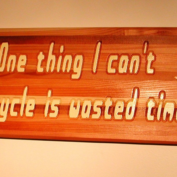Recycle Plaque Etsy