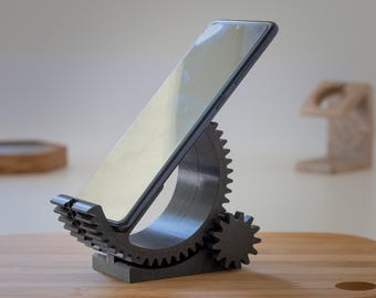 Stojak na telefon z nadrukiem 3D | Regulowany organizer na biurko