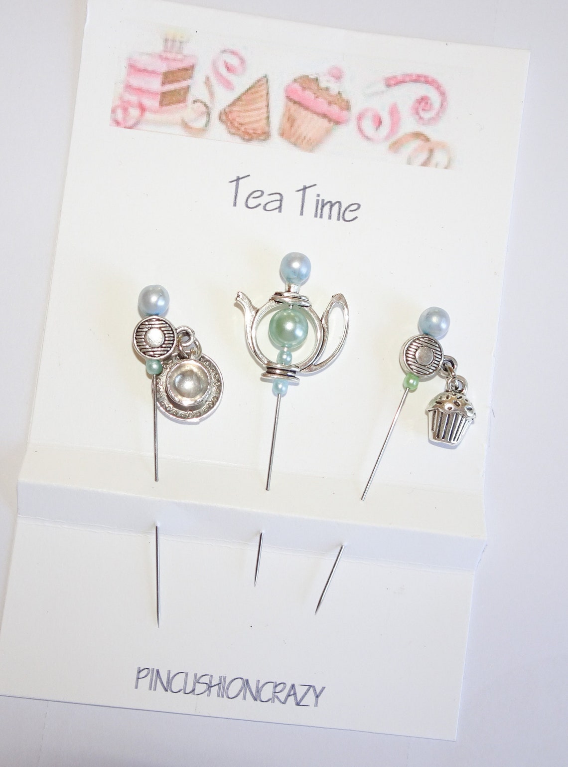 Fancy Pins Pin Toppers Decorative Sewing Pins Etsy