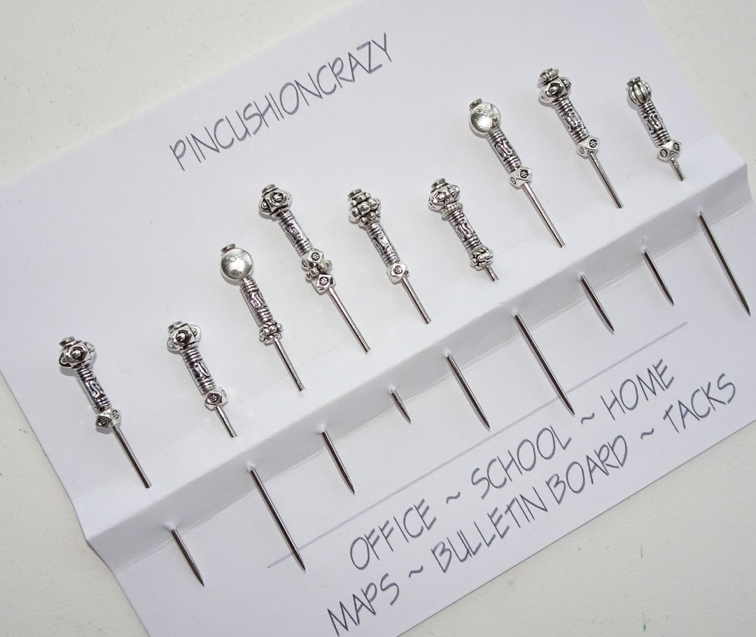 Heavy Duty Home & Office Pins Tack Board Pins Bulletin Board Pins Map ...