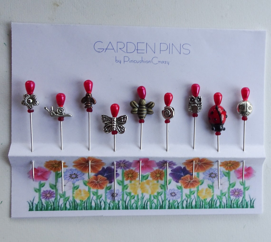 Garden Pins Embellishment Pins Decorative Pins Gift for Etsy