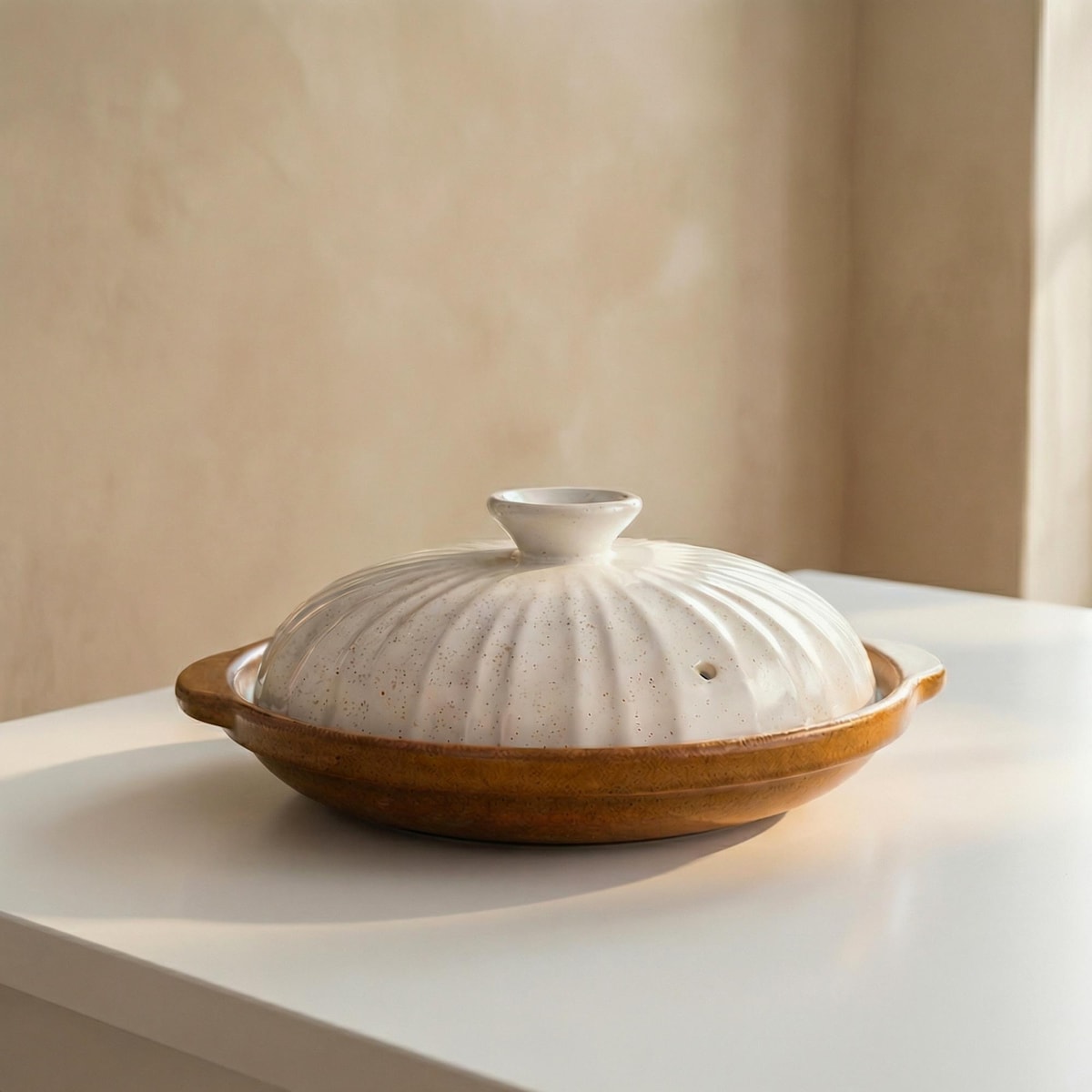 Japanese Donabe Clay Pot: Japandi Donabe Rice Cooker & Hot Pot, Gas Stove Safe Ceramic Donabe with Lid