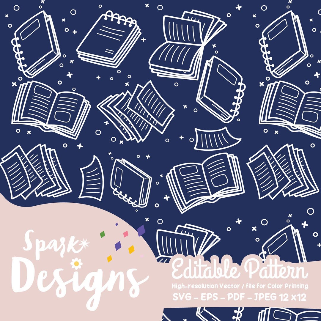Book Seamless Repeat Patterns for Fabric Sublimation & Digital Prints ...