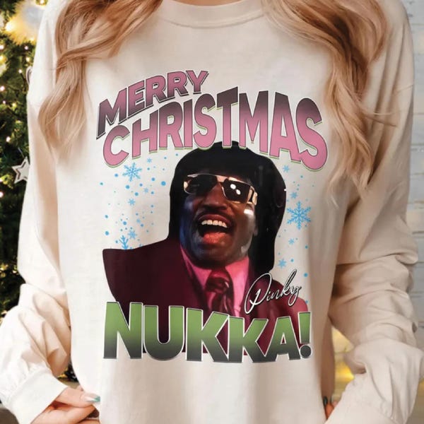 PNG de Navidad con meñique divertido: Viernes después del próximo (Descarga instantánea)