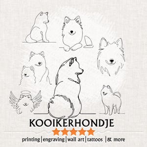 Pomsky SVG: Pomsky PNG & SVG Art Drawings, Pomsky Memorial (Digital Download)