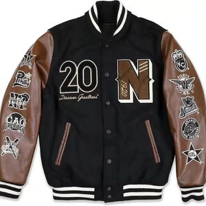 Men s Negro League Varsity Jacket Baseball Jacket Distressed Negro League Leather Jacket Varsity Bomber Street Cosplay Handmade Jacket. Etsy