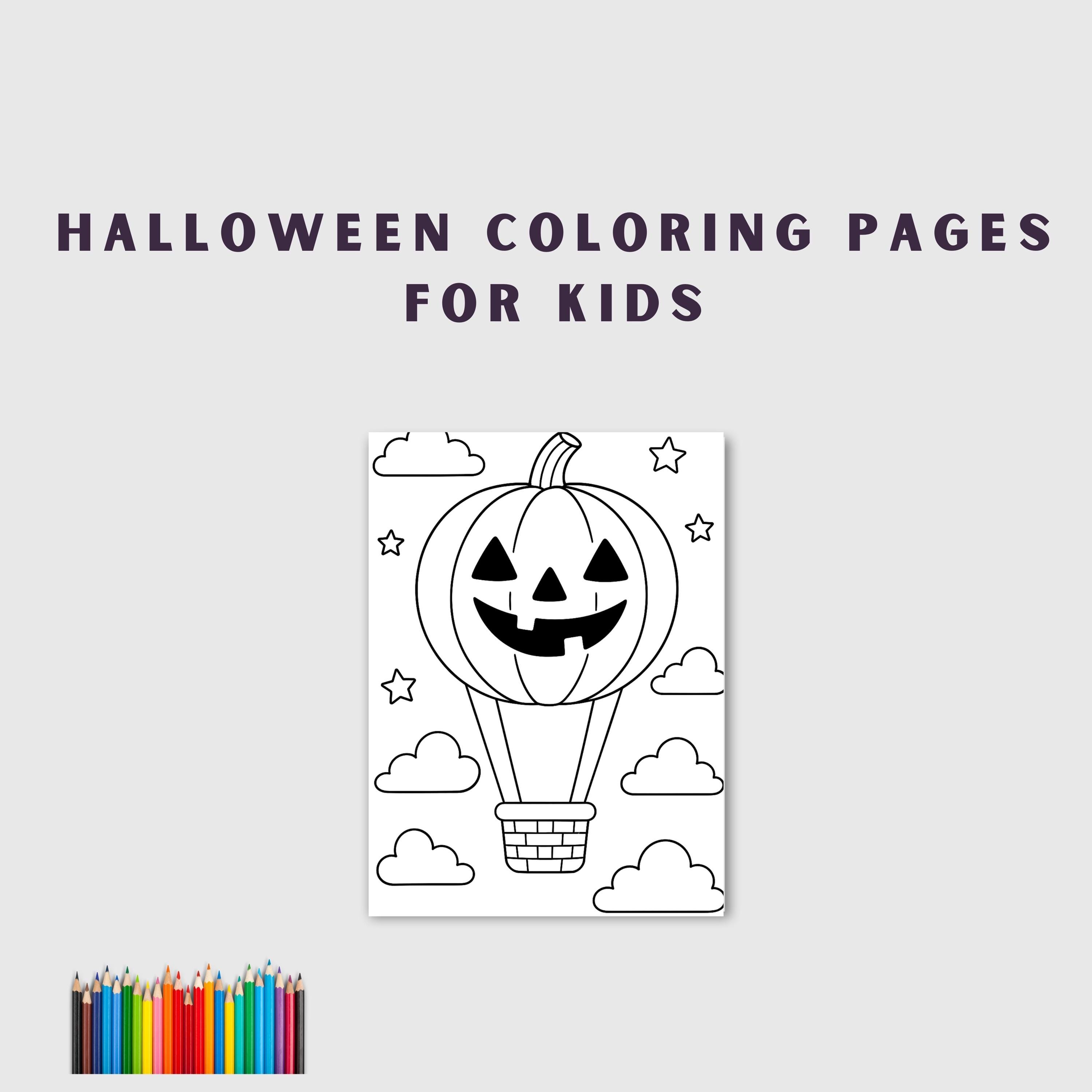Halloween Coloring Page & Activity for Kids | 22 Unique Printable ...