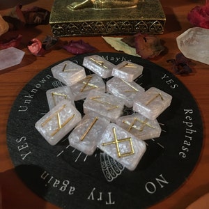 Resin Witches Runes