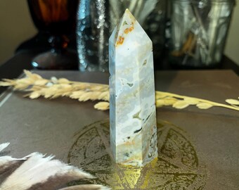 Ocean Jasper crystal tower