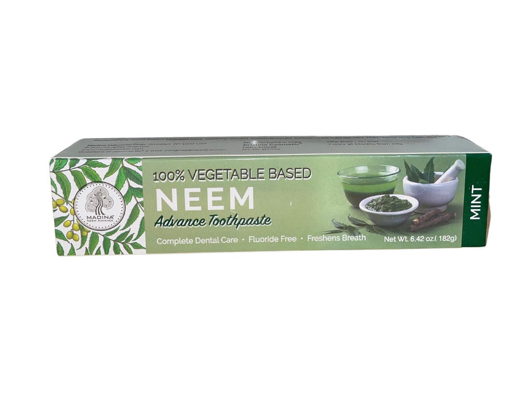 Neem Datun Toothpaste Neem Toothpaste - Etsy