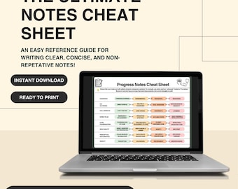 Social Work Progress Notes Template: Cheat Sheet & Prompts (PDF Guide)