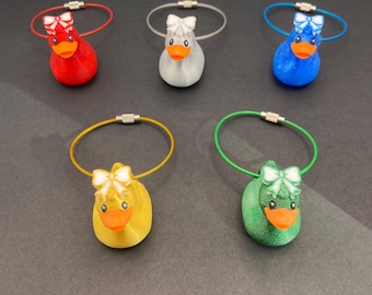 Cheer Duck, Good Luck Duck, Cheer Duck Keychain, Good Luck Keychain, Lucky Duck, Cheer Bag