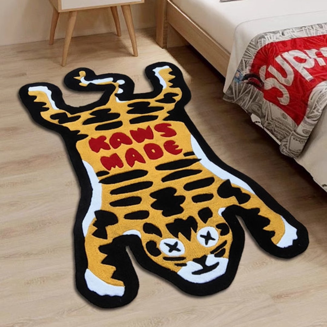 Kaws Made Tiger Tuft Rug - Kaws , Hypebeast, Bedroom, Apartment - Etsy Kaws Made Tiger Tuft Rug - Kaws , Hypebeast, Bedroom, Apartment - Etsy