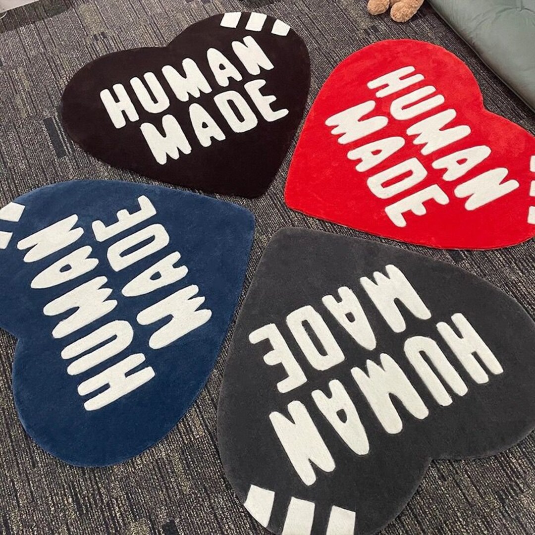 Human Made Heart Tuft Rug Kaws, Hypebeast, Human Made, Bedroom, Gift - Etsy Human Made Heart Tuft Rug Kaws, Hypebeast, Human Made, Bedroom, Gift - Etsy