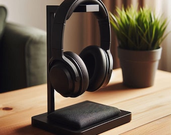 Minimalistischer Design-Kopfhörerständer, Headset-Halter | 3D-Druck