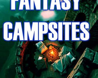 16 campamentos de fantasía (¡más fichas de campamento!)