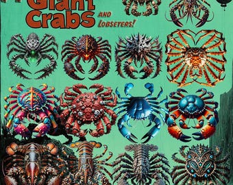 ¡¡¡14 cangrejos gigantes!!!