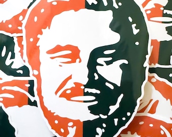 Miami Hurricanes x Big Daddy Sticker - Perfect for Game Days!