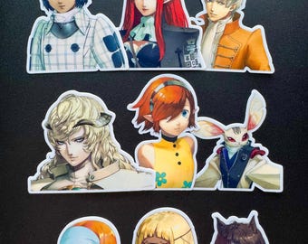 Metaphor ReFantazio Stickers – Atlus RPG Character Set