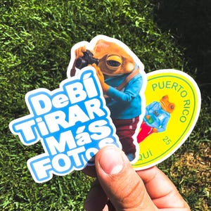 Bad Bunny Debí Tirar Más Fotos Stickers