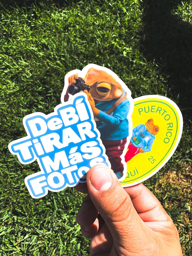 Bad Bunny Debí Tirar Más Fotos Stickers