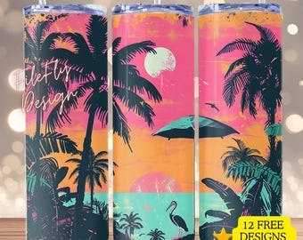 Float Drink Tan Repeat Tumbler Wrap Summer Tumbler Wrap Funny Mom PNG Lake Life Tumbler 20 oz Skinny Tumbler Sublimation Tie Dye Design PGN