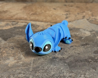 Chunky Stitch Figure, Kawaii Desk Buddy Decor