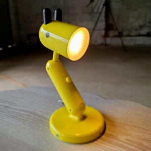 Vintage IKEA KRUX Lamp: Cheerful Yellow, Discontinued Model