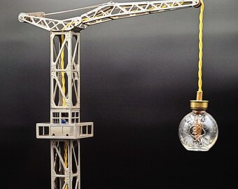 Vintage tin toy Joustra France with lighting - antique machinery glass ball (Michaux - Paris)