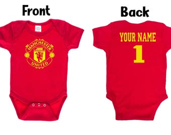 Body rojo personalizado del Manchester United F.C.