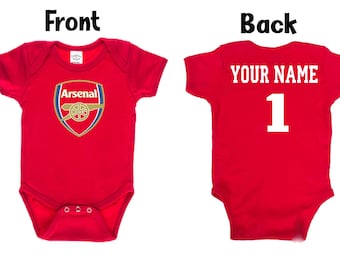 Arsenal F.C. Custom Red Bodysuit