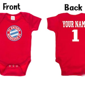 FC Bayern Munich Custom Red Bodysuit