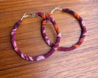 Batik wrapped headband