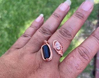 Verstellbarer Ring aus Kupfer