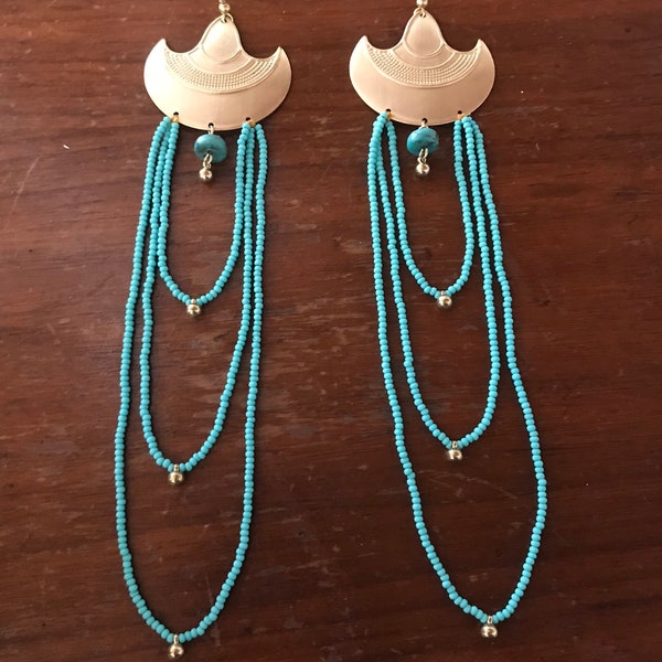 Beaded earrings