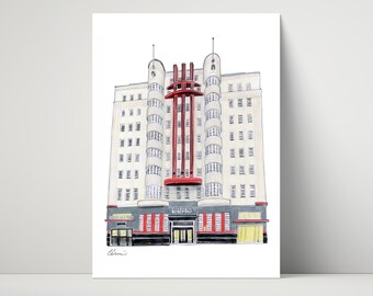 Charles Rennie Mackintosh: Glasgow Institute Fine Arts Giclee