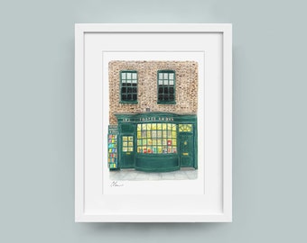 Foster Books shop front - archival print