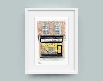 Brick Lane Bookshop - archival print
