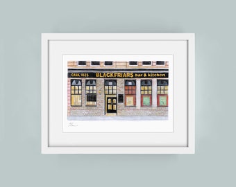 Blackfriars Bar, Glasgow - archival print