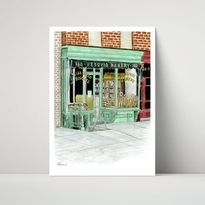 Vesuvio Bakery, New York - archival print