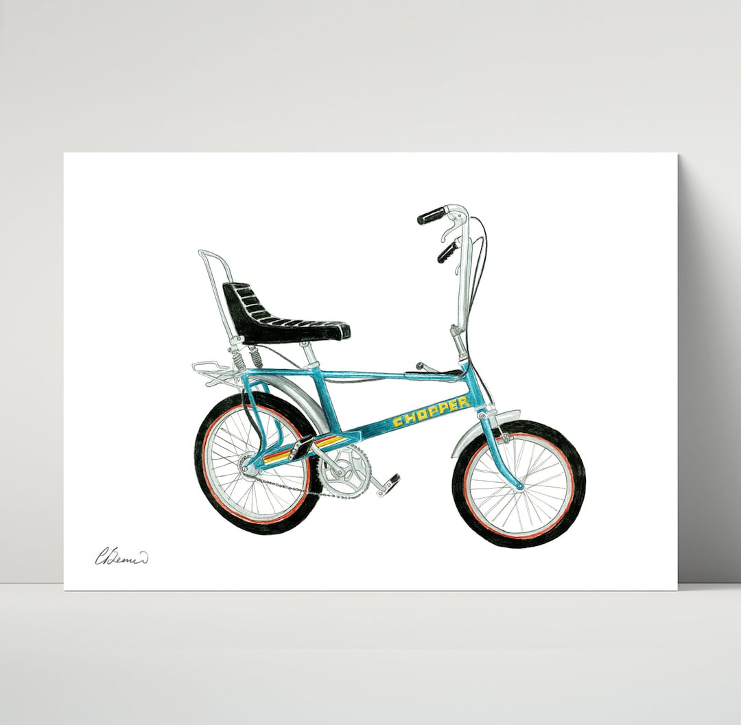 Chopper usaran banana seat bike