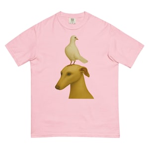 Surreal Graphic Tee: Unisex Heavyweight Cotton Art Shirt