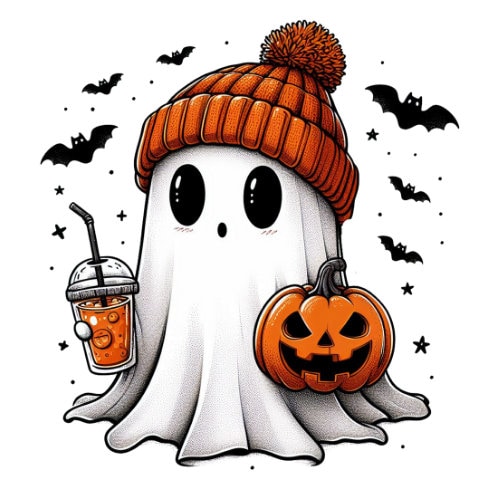 Cute ghost png, Halloween png, coffee png, bougie png, bougie ghost, here for the boos, sticker png, mug png, Trending png, pod, dtf, png