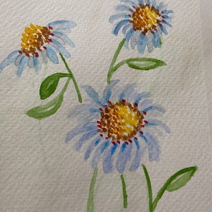 Handgeschilderde aquarelkaarten