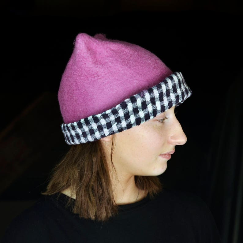 Pink Pussy Cat Hat Feminist Hat Pink Pussy Hat Felt Pussycat Etsy Canada