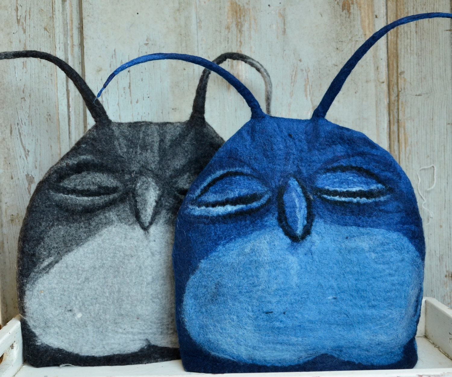 Thé Confortable Teapot Cosy Laine Théière Animal Owl Décor, Cadeau Pour Buveur de Thé, Chauffe-Thé, 